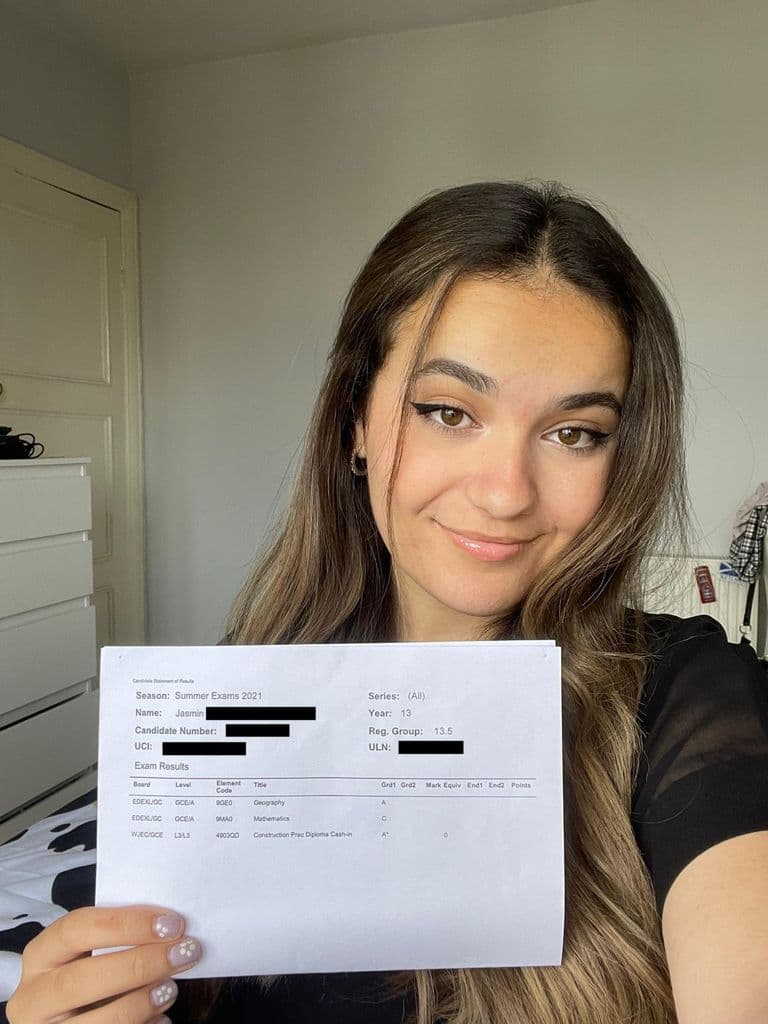 Jasmin with their results